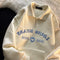 Img 1 - Trendy Niche Polo Tee Lapel Sweatshirt Women Embroidery oversizeCouple Tops