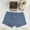 Japanese Cotton Men Young Pants Upsize Loose Trunks Plus Size Mid-Waist Shorts