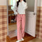 IMG 133 of Korean Student Short Loose All-Matching Long Sleeved Sweatshirt Women Alphabets Trendy Tops Outerwear