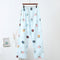 Women Pajamas Pants Summer Cotton Thin Long Double Layer Plus Size Loose Home Outdoor Sleepwear