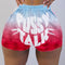 IMG 114 of D Popular Europe Women Sexy Fitted Shorts Pattern Printed Yoga Pants Shorts