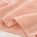 IMG 121 of Japanese Fresh Looking Double Layer Cotton Pajamas Pants Women Summer Loose Thin Home Mid-Length Shorts