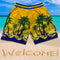 Img 9 - Summer Men Beach Holiday Casual Trendy Coconut Trees Shorts Beachwear
