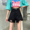 IMG 126 of Hong Kong Vintage Ripped Loose Denim Shorts Women Summer Slim Look High Waist Hot Pants Shorts