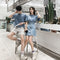 IMG 147 of Niche Trendy Couple Summer Short Sleeve T-Shirt Korean insPopular Elegant Dress Sets