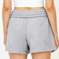 IMG 118 of Women Europe Trendy High Waist Casual Straight Drawstring Shorts