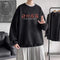 Creative Sweatshirt Unisex Round-Neck Long Sleeved T-Shirt Thin Outerwear