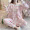 Thin Pregnant Woman Pajamas Women Loungewear Sleepwear