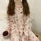 insPajamas Women Korean Sweet Look Adorable Popular Long Sleeved Cardigan Teens Casual Pants Loungewear Sets Sleepwear