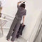 IMG 111 of Loungewear Three-Piece Women Pajamas Fairy-Look Home Sets Jogger Pants Casual Sleepwear