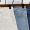 Img 3 - Summer Korean High Waist Straight Denim Shorts Women Loose Slim Look A-Line Hot Pants