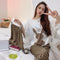 Three-Piece Summer Korean Loose Slim Look Trendy Printed Casual Women Loungewear Sleepwear