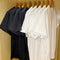 Img 2 - Japan Cotton Round-Neck Undershirt T-Shirt White Short Sleeve Men Women Summer