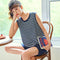 Pajamas Women Summer Cotton Tank Top Shorts Sleeveless Korean Outdoor Loose Loungewear Sets Sleepwear