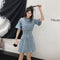 IMG 145 of Niche Trendy Couple Summer Short Sleeve T-Shirt Korean insPopular Elegant Dress Sets