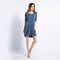 IMG 114 of Summer Casual Pyjamas Mid-Length Modal Pajamas Women Home Trendy Spliced Sleepwear