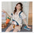 IMG 113 of Summer Short Sleeve Pajamas Women Silk Plus Size Pound Loungewear Sets Outdoor Home Sleepwear