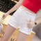 Img 8 - High Waist Denim Pants Women Slim Look Tall Look Fit Summer Stretchable Fitted Black Pants