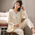 Img 1 - Pajamas Women Long Sleeved Sets Combed Cotton Popular Cartoon Plus Size Trendy Loungewear