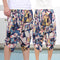 Img 6 - Unisex Men Women Korean Vintage Trendy Wide Leg Pants Couple Three Quarter Casual Loose Cotton Women Beach Beachwear