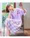 IMG 113 of Teens Loose Summer Cotton Thin Pyjamas Pajamas Casual Cartoon Round-Neck Short Sleeve Loungewear Sleepwear