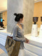 IMG 114 of Sexy Undershirt insTrendy V-Neck Thin Niche Sweater Women Tops Outerwear