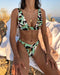 IMG 136 of Solid Colored Bikini Flattering Swimsuit Women Europe Sexy Bare Back Beach Swimwear