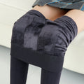 Img 8 - Step-Over Women Outdoor Pants Skin Colour Stockings Fitted One Piece Stretchable Warm Leggings