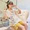 Pajamas Women Summer Cotton Short Sleeve Shorts Thin Cartoon Loungewear INS Popular Inspired Plus Size Outdoor Sets Sleepwear