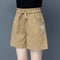 Img 6 - Shorts Women Summer Loose High Waist Slim Look Casual Wide Leg A-Line Outdoor ins