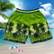 Img 7 - Summer Men Beach Holiday Casual Trendy Coconut Trees Shorts Beachwear