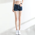 Img 6 - Summer KoreanLow Waist Denim Shorts Women Thin Stretchable Breathable Sexy Slim Look