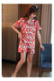 IMG 114 of Korean Women Pajamas Cartoon Thin Short Sleeve Shorts Replica Loungewear Sleepwear