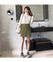 IMG 119 of Korean Turtleneck Yarn Long Sleeved Sweater Women Thin Student Undershirt Tops Outerwear