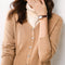 Matching V-Neck Cardigan Short Matching Sweater Women Loose Long Sleeved Knitted Thin Outerwear