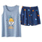 Img 5 - Summer Knitted Cotton Women Tank Top Shorts Pajamas Sets Adorable Home Loungewear