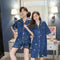 Couple Pajamas Women Summer Silk Short Sleeve Men Plus Size Replica Loungewear Sleepwear