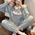 Img 1 - French Sweet Look Pajamas Women ins Lace Adorable Loungewear Two-Piece Sets