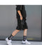 IMG 106 of Cargo Shorts Men Trendy insPersonality Harajuku Korean Loose Hip-Hop Ribbon knee length Shorts