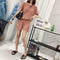 IMG 109 of Loungewear Three-Piece Women Pajamas Fairy-Look Home Sets Jogger Pants Casual Sleepwear