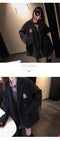 IMG 104 of Loose College Elegant Suit Collar Coat Women Long Sleeved Thin insWomen Outerwear