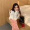 IMG 121 of Korean Long Sleeved Sweatshirt Women Student Round-Neck Thin Loose BF Tops Outerwear