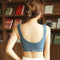 Bare Back Plus Size Innerwear Women Bralette Summer Matching Strap Sporty Tank Top Student Korean Activewear