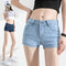 Img 3 - Summer KoreanLow Waist Denim Shorts Women Thin Stretchable Breathable Sexy Slim Look