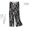 Women Casual Thin Pajamas Pants High Waist Cotton Wide-legged Outdoor Japanese Sleepwear