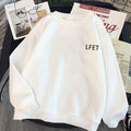 Sweatshirt Loose Thick Matching Couple T-Shirt Tops Outerwear