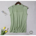 IMG 113 of Knitted Camisole Women Summer Loose Outdoor Sleeveless Undershirt Popular Suits Under insTops Outerwear