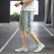 IMG 142 of Summer Casual Shorts Men Trendy Hong Kong Mid-Length Beach Pants Young Cargo Shorts