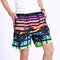 Img 1 - Summer Beach Pants Men Loose Coconut Trees Casual Bermuda Plus Size Quick-Drying Surfing Shorts