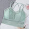 Img 7 - Lace Bare Back Bralette Bra Sexy Flattering No Metal Wire Breathable Cozy Thin Teenage Girl